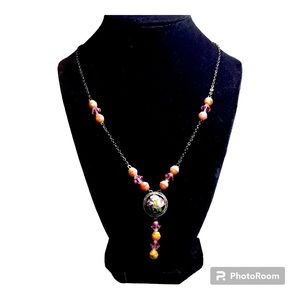 3/$15 Handmade Vintage Jewelry Beaded Necklace Never Worn